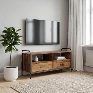 TV szekrény 67,5 x 33 x 50 cm Antik Fa Szerelt Fa