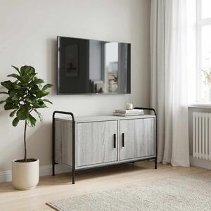 TV szekrény 79,5 x 33 x 50 cm Szürke Sonoma Szerelt Fa