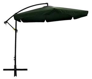Patio kerti napernyő 3 m zöld