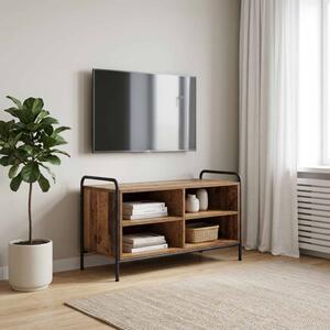 TV szekrény 140 x 39,5 x 50 cm Antik Fa Szerelt Fa