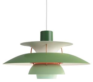 Függőlámpa Louis Poulsen, PH 5, dimmable, Zöld, Nappali, Fém, Dizájn