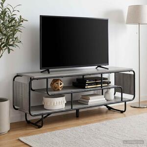 TV állvány 140 x 36 x 45 cm Szürke Sonoma Szerelt Fa