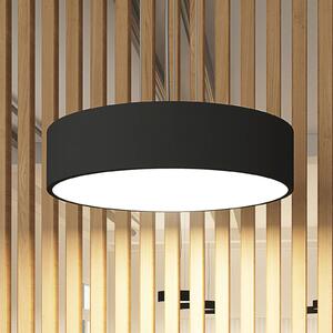 Arcchio LED függőlámpa Noabelle, fekete, 40 cm, fém, dimmelhető, Fekete, Konyha, fém, Modern