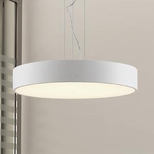 Arcchio LED lógó lámpa Noabelle, Ø 60 cm, fehér, fém, dimmelhető, Fehér / opál, Konyha, fém, Modern