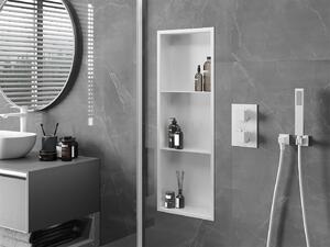Mexen X-Wall-R falba építhetö polc falfülke polcal 90 x 30 cm, fehér - 1920903010S Falfülke