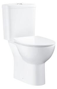 Kombinált wc álló GROHE Bau Ceramic alpesi fehér fényes felülettel hátsó kifolyással 39942000