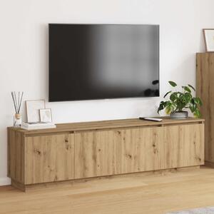 TV szekrény 180 x 38 x 49 cm Artisan tölgy Szerelt Fa