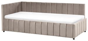 Heverő Bársony LISIEUX 90 x 200 cm Tópszín