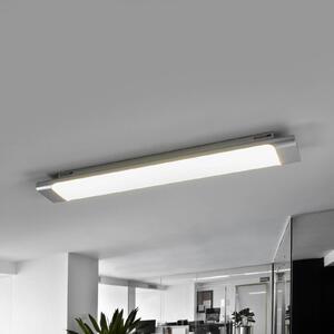 Arcchio Vinca LED mennyezeti lámpa, 60 cm, 1.620 lm, 4.000 K, Alu / szürke / cink, Dolgozószoba / Iroda, Műanyag, Modern