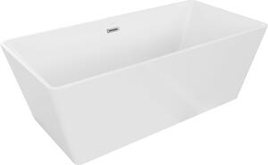 Luxury Malaga szabadon álló fürdökád akril 170 x 80 cm, fehér - 51421708000 Térben álló kád