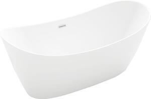 Luxury Montana szabadon álló fürdökád akril 150 x 75 cm, fehér - 52011507500 Térben álló kád