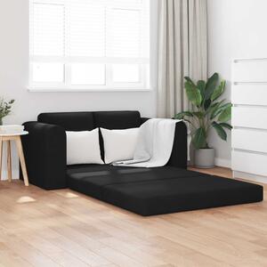 Kanapéágy Fekete 148 x 71 x 83 cm szövet
