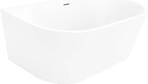 Luxury Oval szabadon álló fürdökád akril falhoz tolható 150 x 75 cm, fehér - 52671507500 Térben álló kád