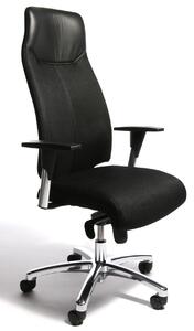 Topstar High Sit Up vezetői szék, állítható karfával, fekete