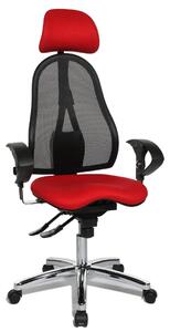 Topstar Sitness 45 irodai szék, piros