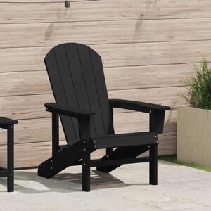 Adirondack szék Fekete HDPE