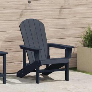 Adirondack szék Sötétkék HDPE