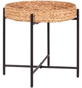 Nordic Living Issur oldalasztal 50 cm természetes szálakból