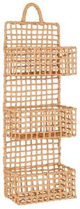 Nordic Living Természetes fali rendező Synes 70 x 25 cm