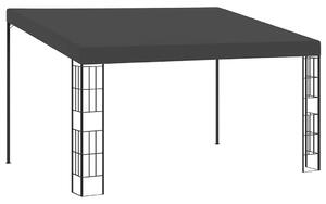 Antracitszürke falra szerelhető szövetpavilon 3 x 4 m