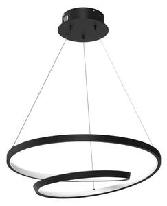 Milagro LED Csillár zsinóron LUCERO LED/48W/230V fekete MI1959