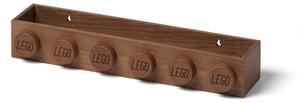 Wood sötét tölgyfa gyerek fali polc - LEGO®