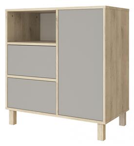Wing grey oak grey komód szürke arwen tölgy 1828-3321