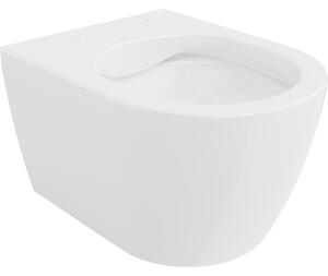 Mexen Carmen perem nélküli WC-csésze, fehér fényes - 3388XX00