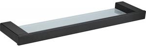 Mexen Pavo fekete, üveg falipolc - 7030437-70