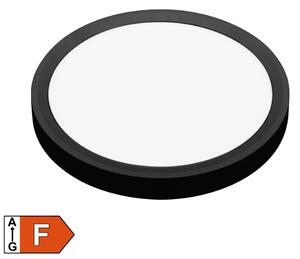 HOME RCC1823B LED-es fali/mennyezeti lámpa, 1850 lumen, választható színhőmérséklet, beltéri kivitel, fekete