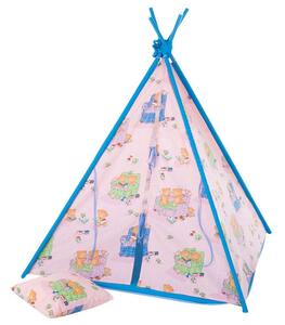 Patio gyermek sátor párnával és játszószőnyeggel maci mintás