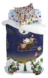 Merry Christmas gyerek pamut paplanhuzat és párna, 140 x 200 cm - Mr. Fox