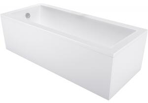Mexen Cubik téglalap alakú kád 120 x 70 cm burkolattal, fehér - 55031207000X