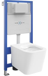 Mexen beépíthető Felix Slim WC váz WC csészével Teo, Fehér - 6103385XX00