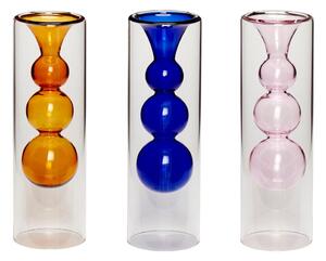 Colors 3 db-os üveg váza szett, magasság 23 cm - Hübsch