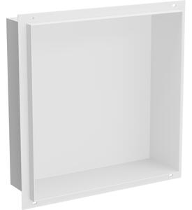 Mexen X-Wall-NR falszpolc perem nélkül 30 x 30 cm, fehér - 1921303010