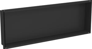 Mexen X-Wall-NR, beépített polc gallér nélkül 90 x 30 cm, fekete matt, 1971903010