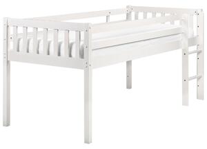 Magasított ágy Keményfa PEIPIN 90 x 200 cm Fehér