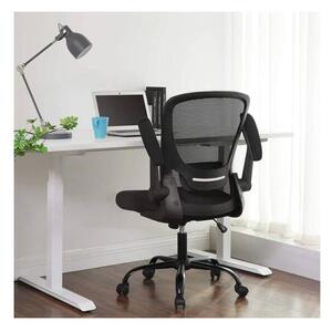 Irodai szék összecsukható karfákkal, ergonomikus számítógépes szék