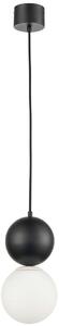Viokef Stone függesztett lámpa, 14x143,5 cm, fekete-fehér, 1xG9 foglalattal