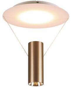 Viokef Ramon mennyezeti LED lámpa, barna-fehér