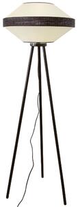 Viokef Vilma háromlábú állólámpa, 50x157 cm, fekete-fehér, 1xE27 foglalattal