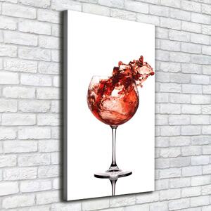 Fali vászonkép Egy pohár bor