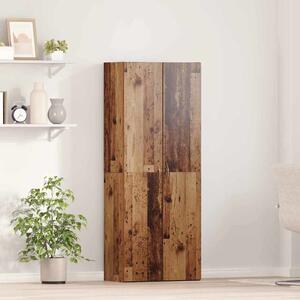 Irodai szekrény Antik Fa 60 x 32 x 152,5 cm Szerelt Fa