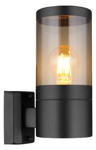 XELOO kültéri lámpa, 1xE27, 24 cm, matt fekete