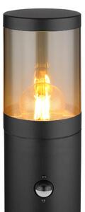 XELOO kültéri lámpa, 1xE27, 50 cm, matt fekete