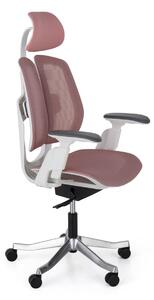 Ergonomikus irodai szék Liftor Active, rózsaszín (háló)