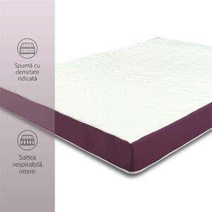 Best Sleep Ortopéd matrac, Color Line Purple, 140x200x12cm, poliuretán hab, hipoallergén, megfordítható, kemény