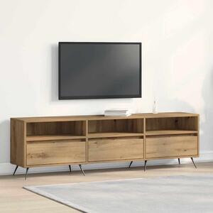 TV szekrény 150 x 30 x 44,5 cm kézműves tölgy Szerelt fa