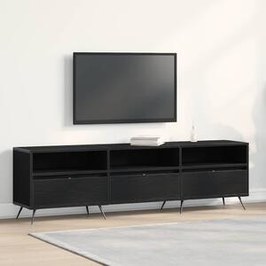 TV szekrény 150 x 30 x 44,5 cm Musta tammi Szerelt fa